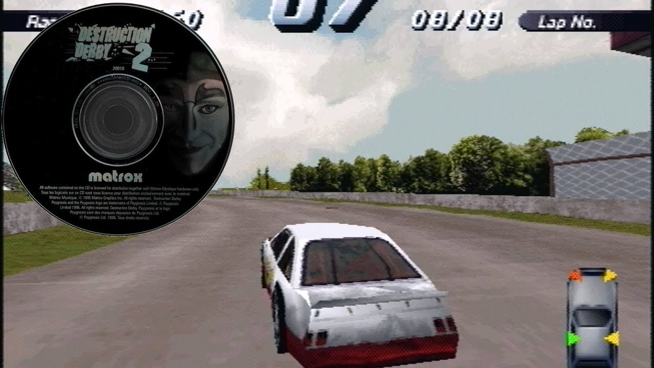 Destruction Derby 2 Matrox Mystique Version (MSI) CCR Caprio County Raceway