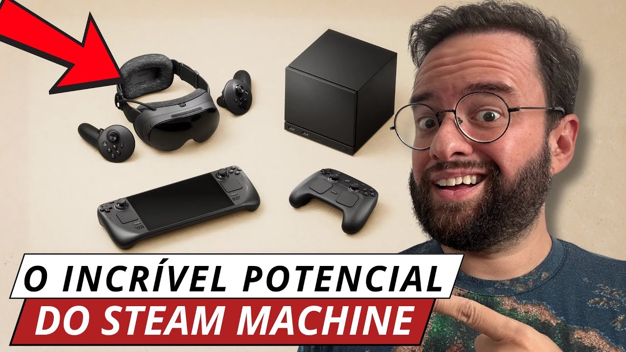 O STEAM MACHINE VAI MUDAR TUDO