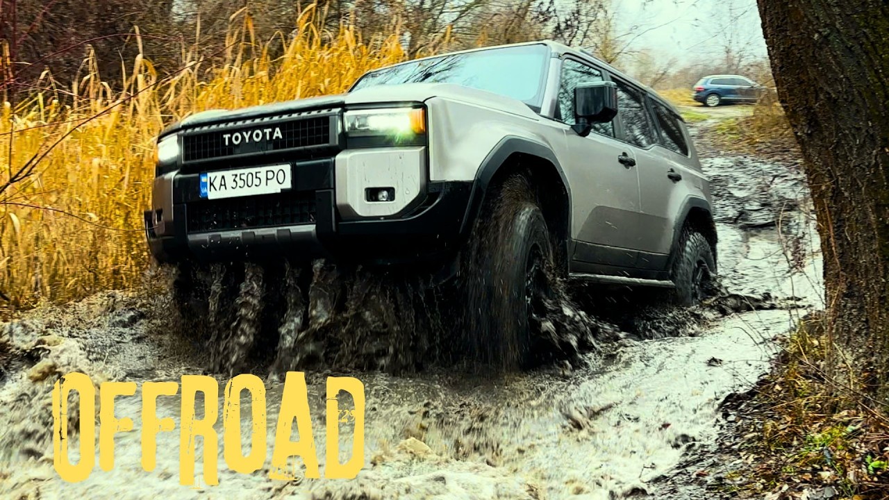Новий Prado 250 у реальному офроуді | Піски, болото, колія | Африка Оболонь