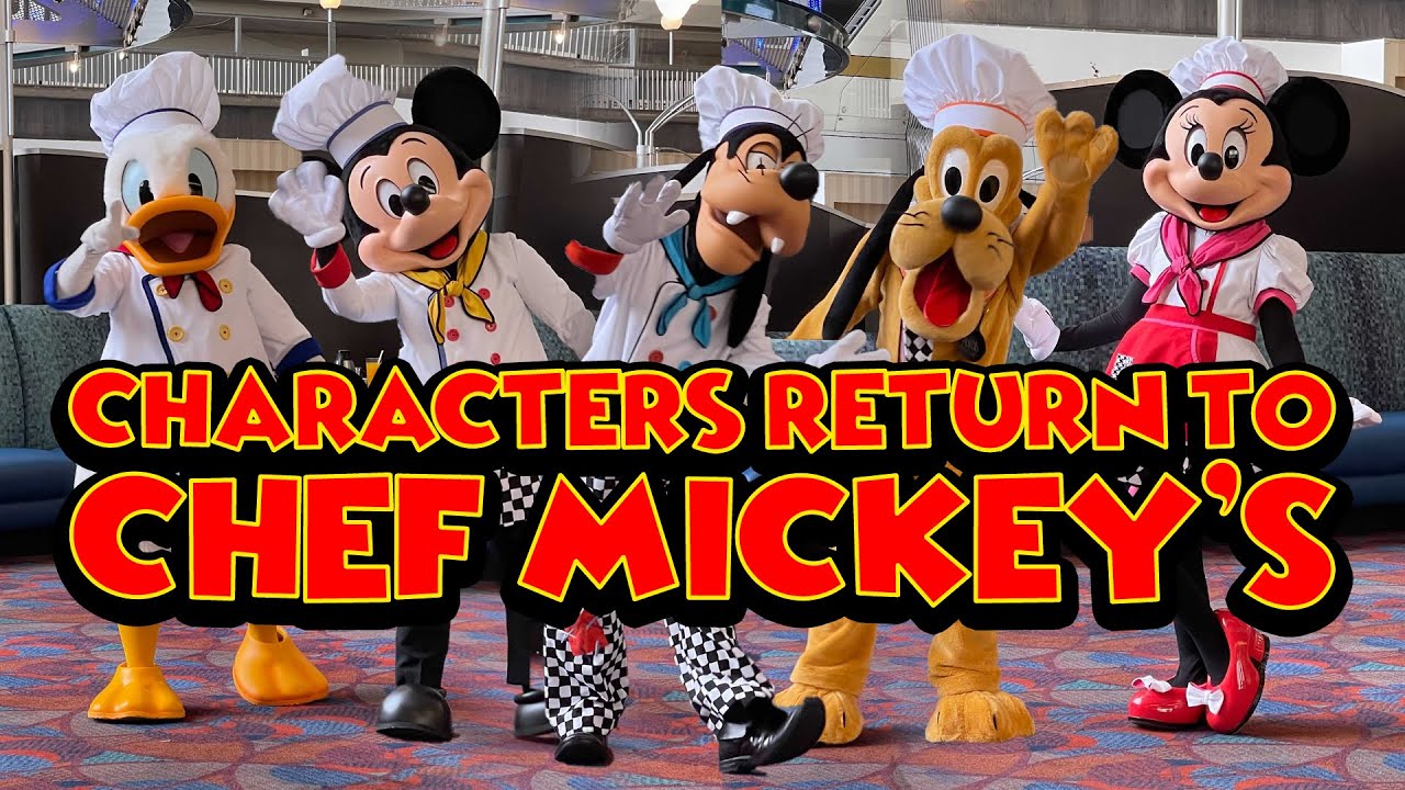 Characters Return to Chef Mickey’s at Disney’s Contemporary Resort