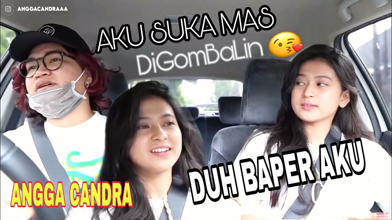 DILLA CANTIKNYA KELEWATAN, KENA PRANK ANGGA CANDRA DI TAXIONLINE || DILLA OGINI ♥️😀