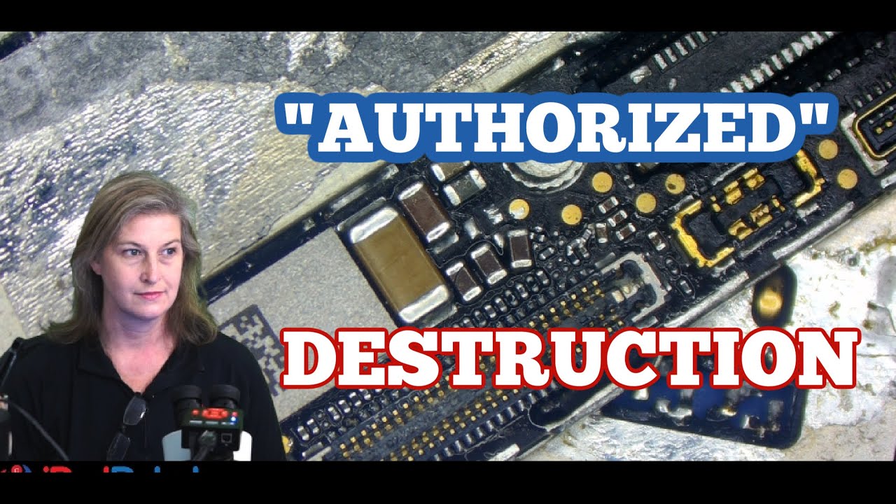 Phone Destroyed by Authorized Repair Shop