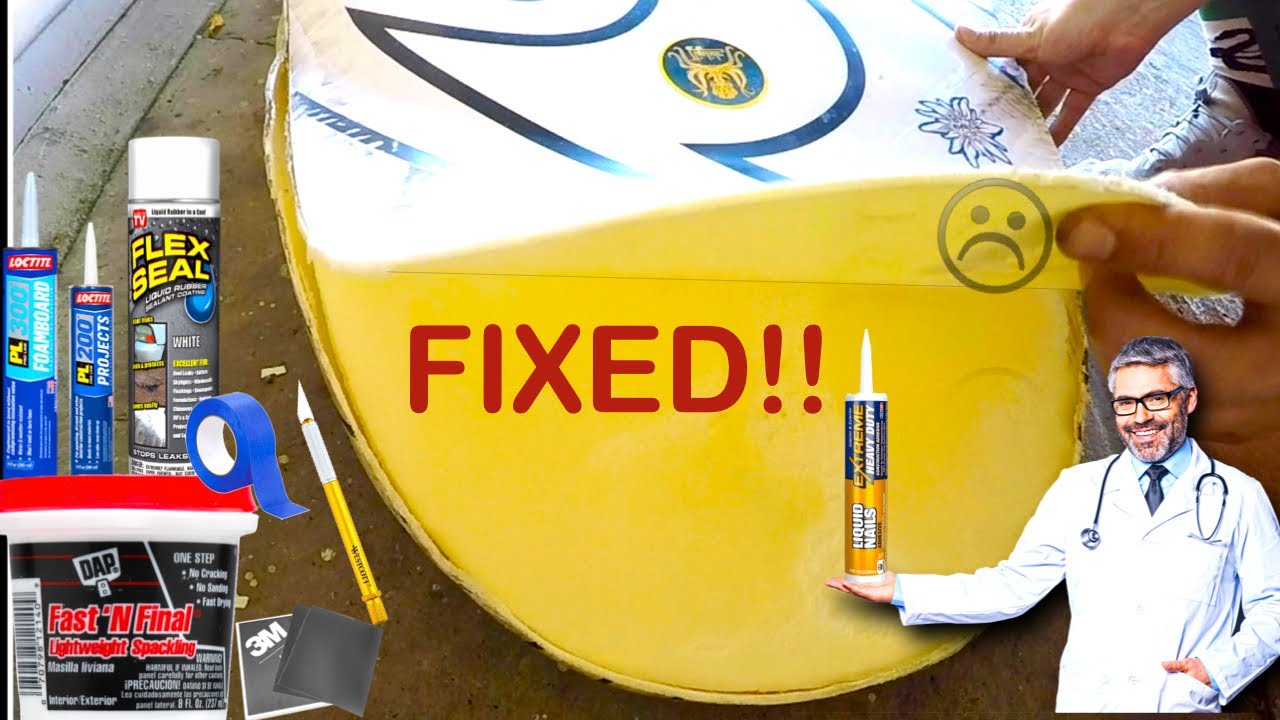 Repairing a Soft Top Paddleboard (SUP)