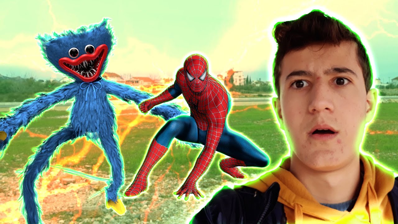SPİDERMAN VS HUGGY WUGGY !! ( ÖRÜMCEK ADAM VE POPPY PLAYTİME )