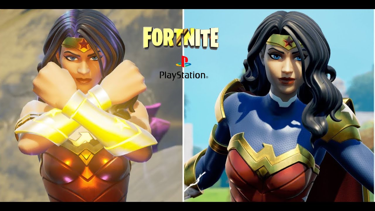 Fortnite Wonder Woman Armored Skin/Harley Hitter Pickaxe Gameplay Chapter 6 Season 1