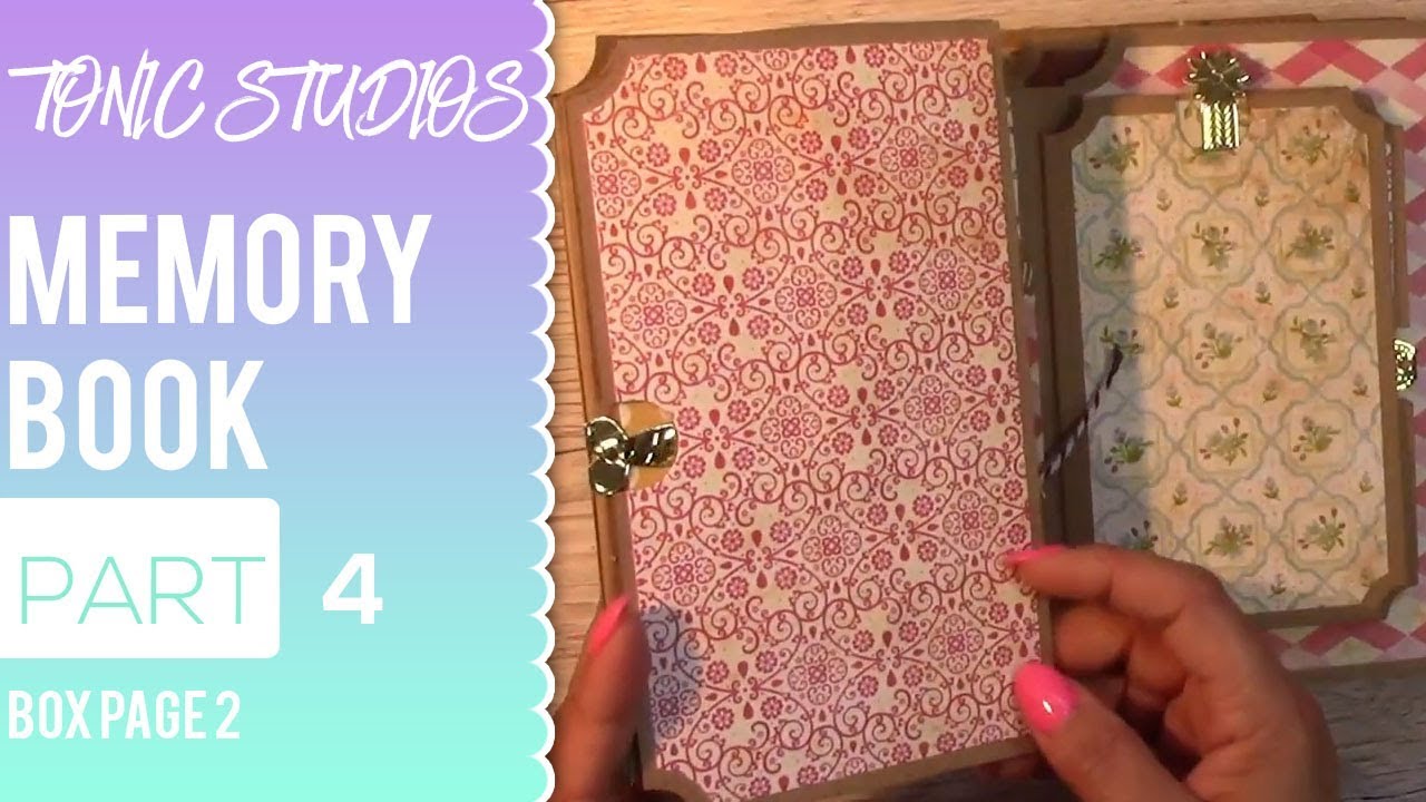 Alternative Memory Book Using Tonic Dies-  Part 4 Box Page 2