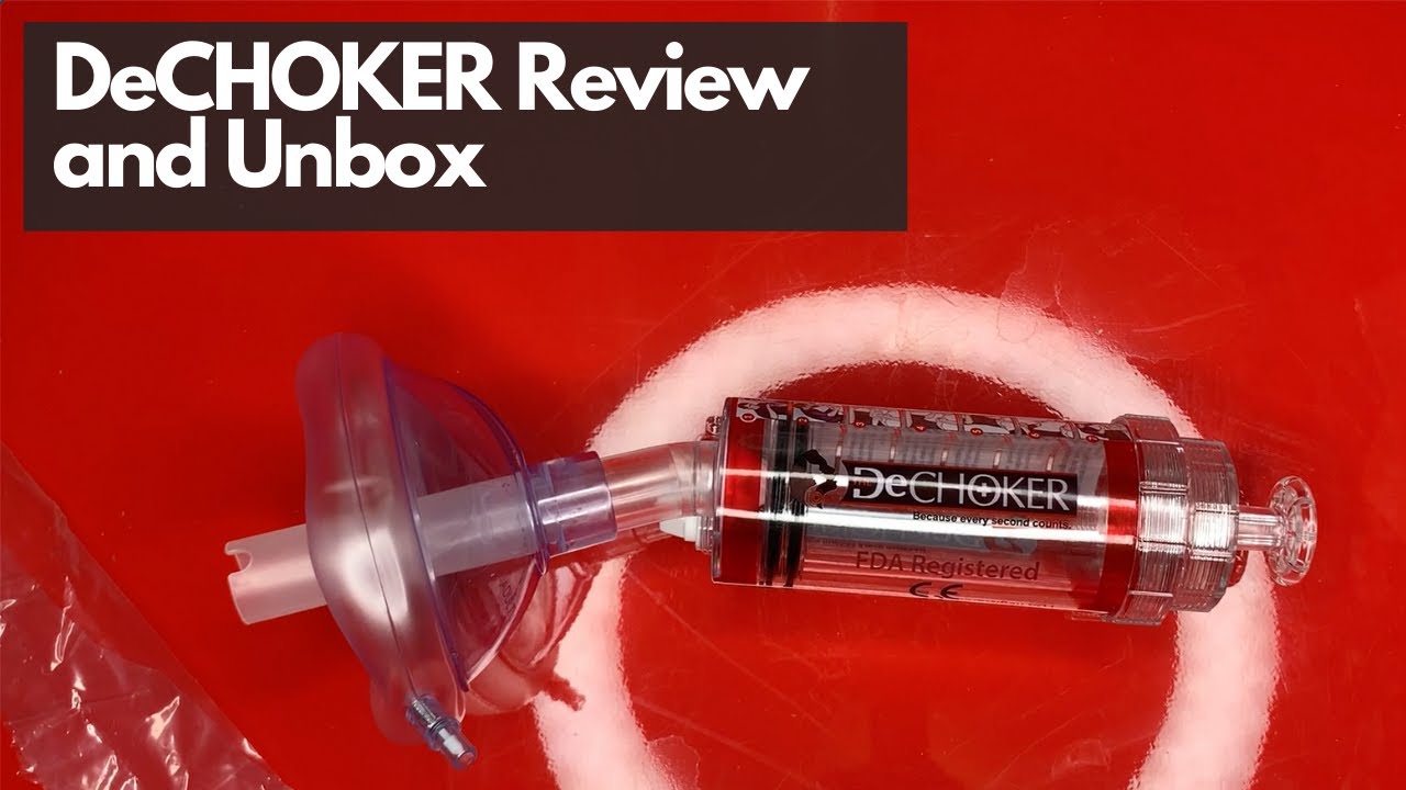 DeCHOKER Anti-Choking Device Review for Adults (Ages 12 Years+), Unbox, All-Around Product View