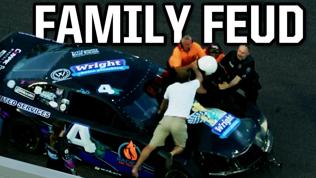 Grown man jumps on young woman's car after a dramatic finish to the race | Things You Missed