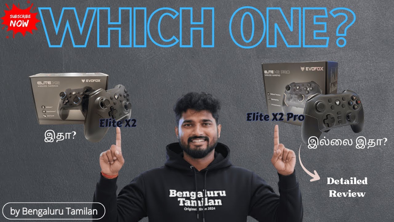 EVOFOX ELITE X2 Pro - Wireless Gamepad: unboxing & review. #joystick #gamepadgaming #pcgaming.