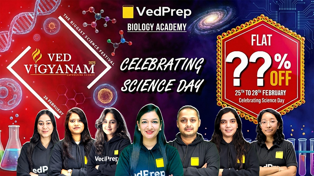 Celebrating Science Day 🔬 | Ved Vigyanam 2026 | Flat Discount | CSIR NET • GATE • CUET PG • IIT JAM