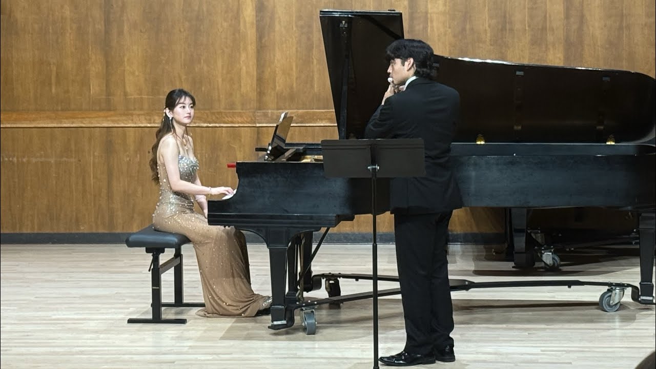 【Tianying Xiong】 Frank Martin - Ballade for Flute and Piano