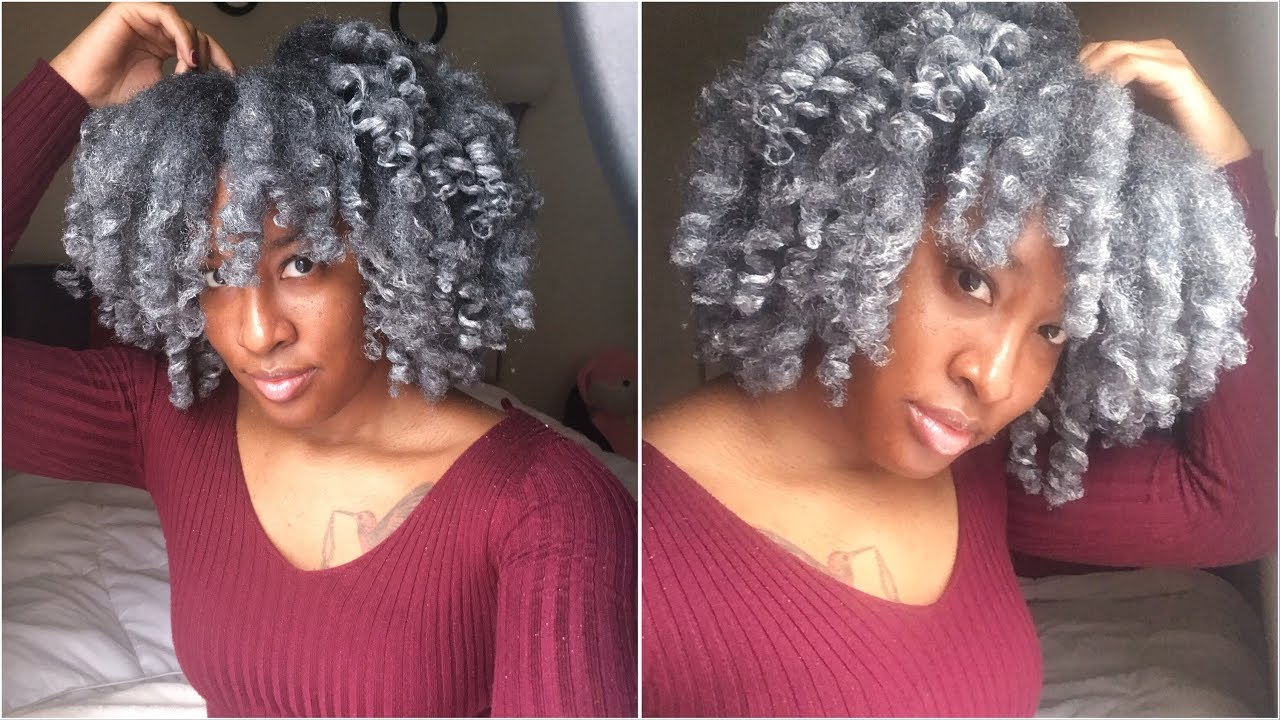 I Dyed My Natural Hair White Using Hair Paint Wax