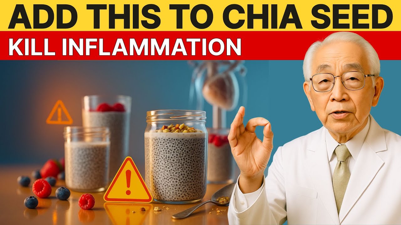 Japan’s Oldest Doctor: Chia Seed Alone Doesn't Work – Add This to Kill Inflammation