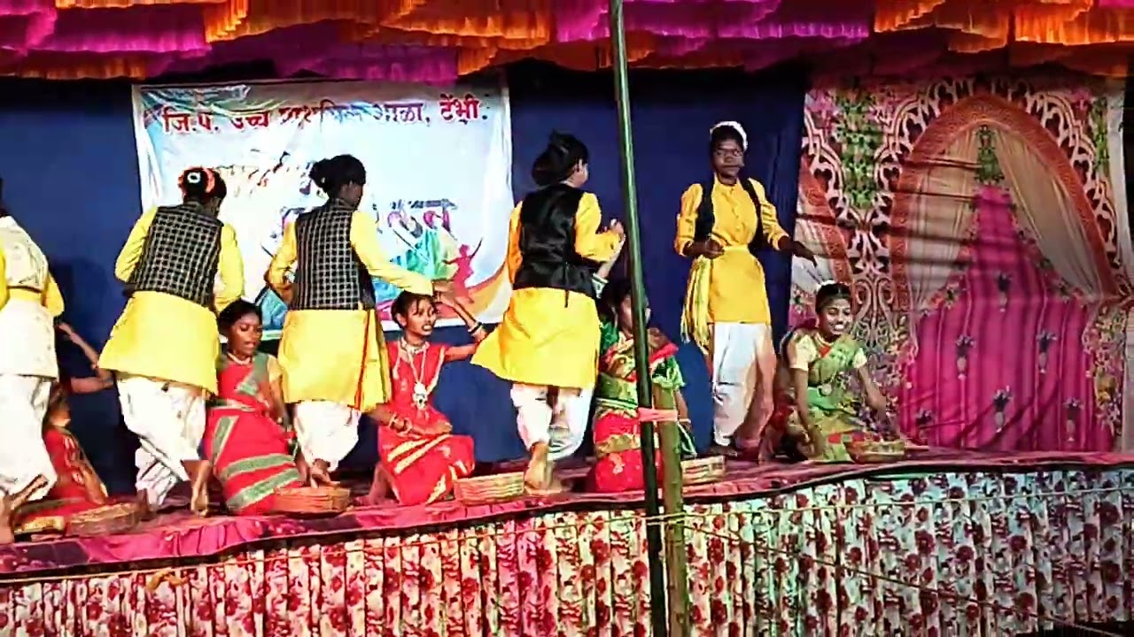 Mahuva Zala Re Song  Dance  सांस्कृतिक कार्यक्रम ३१ जानेवारी  २०२६  Z.P. Upper Primary School Tembhi