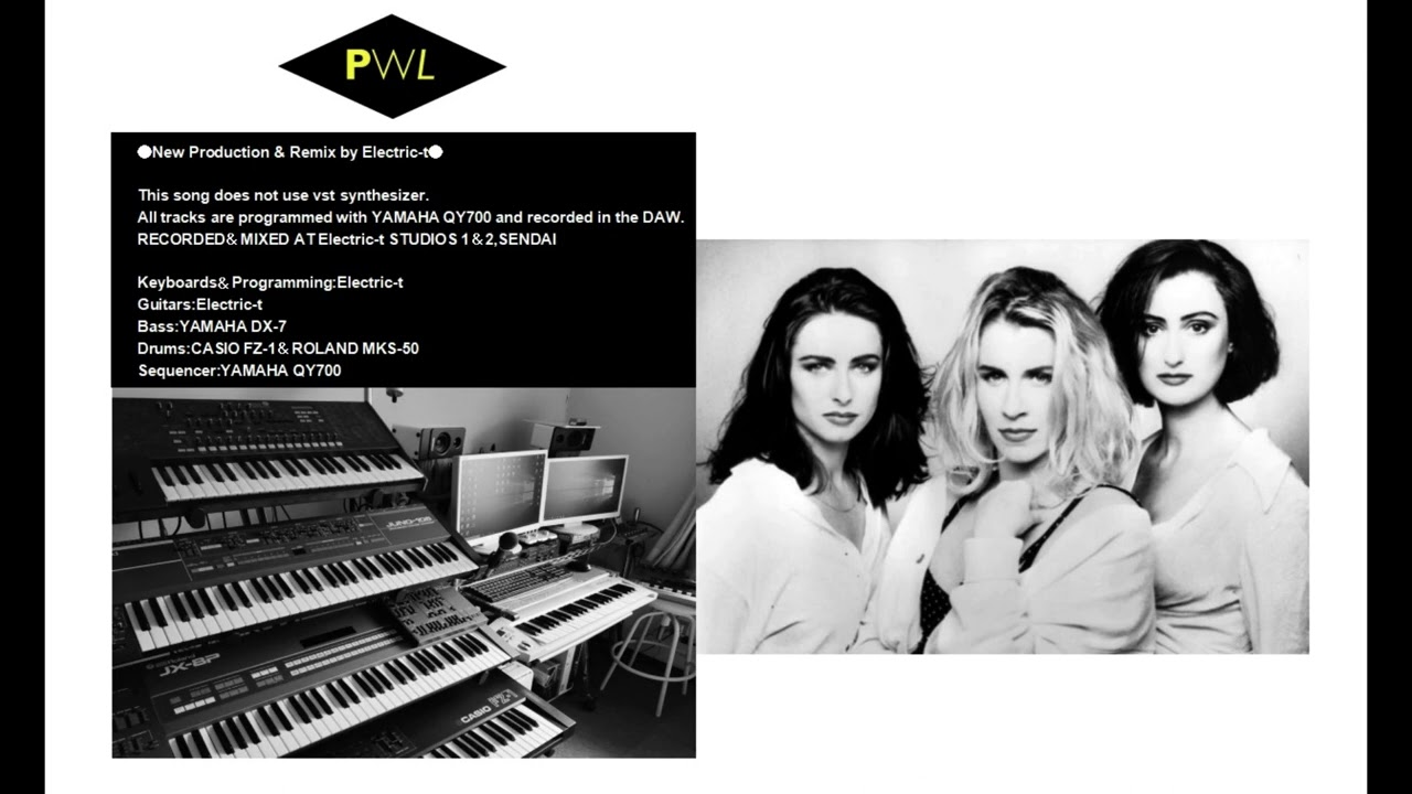 【PWL】Bananarama－I Don't Care  ●New Production & Remix by Electric-t●