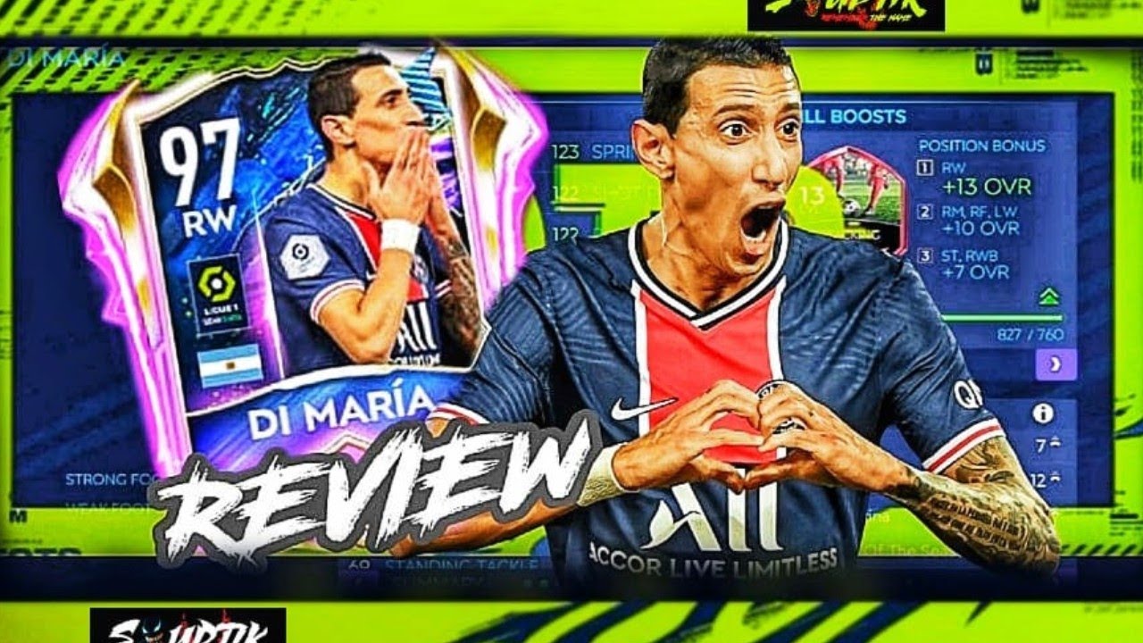 TOTS 97 DI MARIA REVIEW &bull;VSA + H2H&bull; &bull;ONE OF THE BEST RW WINGERS IN GAME RIGHT NOW?&bull;