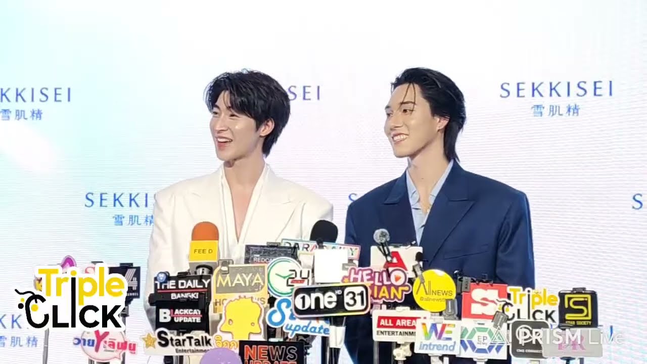 [Live📍] สัมภาษณ์ บลู และ นานิ ในงาน Sekkisei House Of Bright