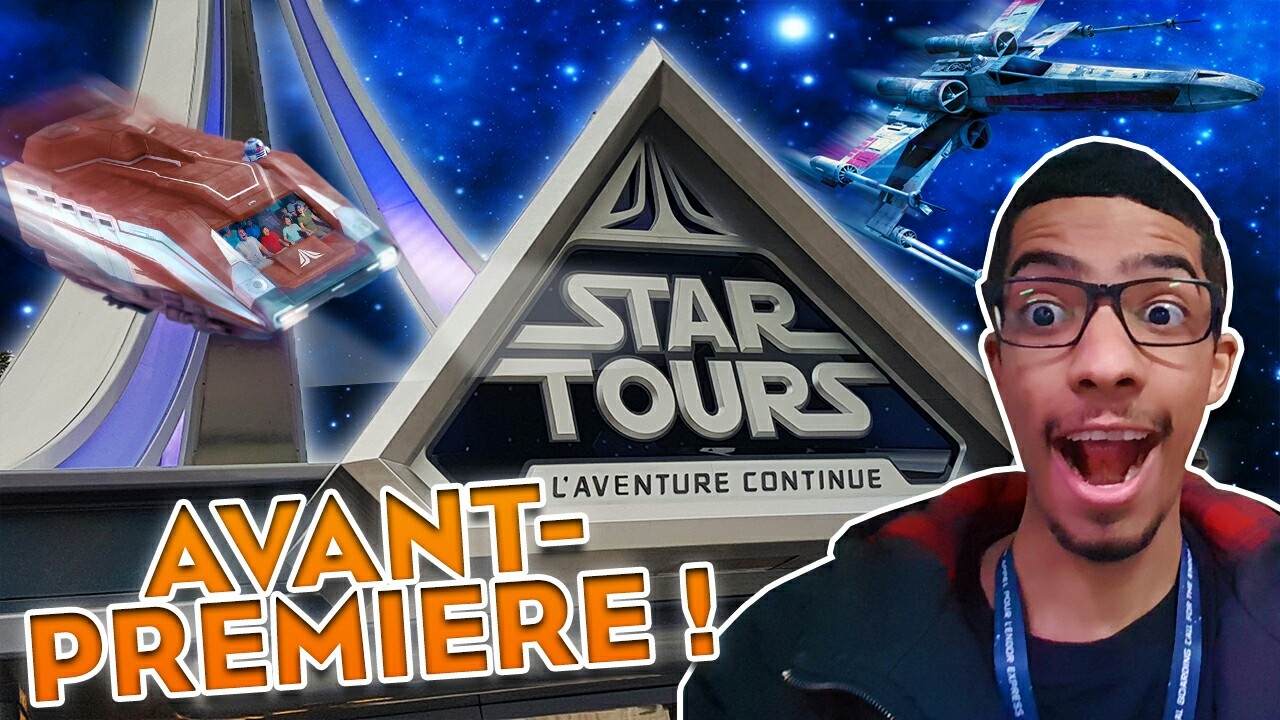 AVANT-PREMIÈRE STAR TOURS 2 😲😰 ! #VlogDisneylandParis