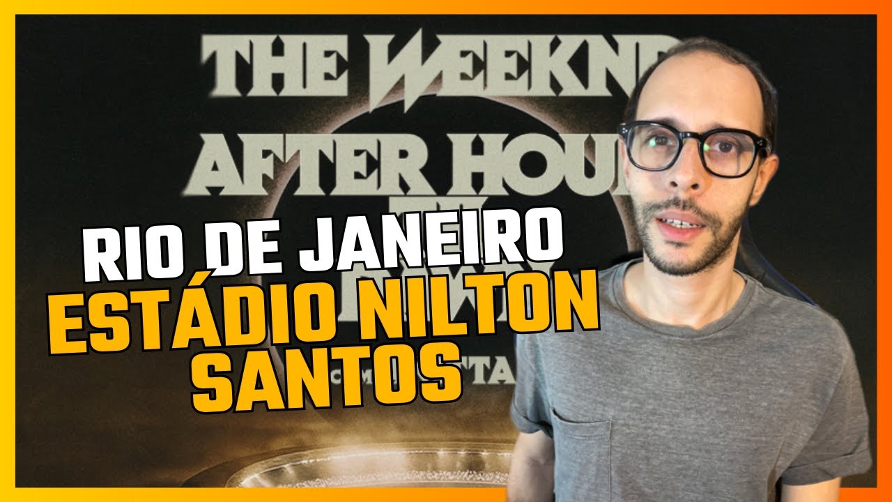 The Weeknd e Anitta no Estádio Nilton Santos