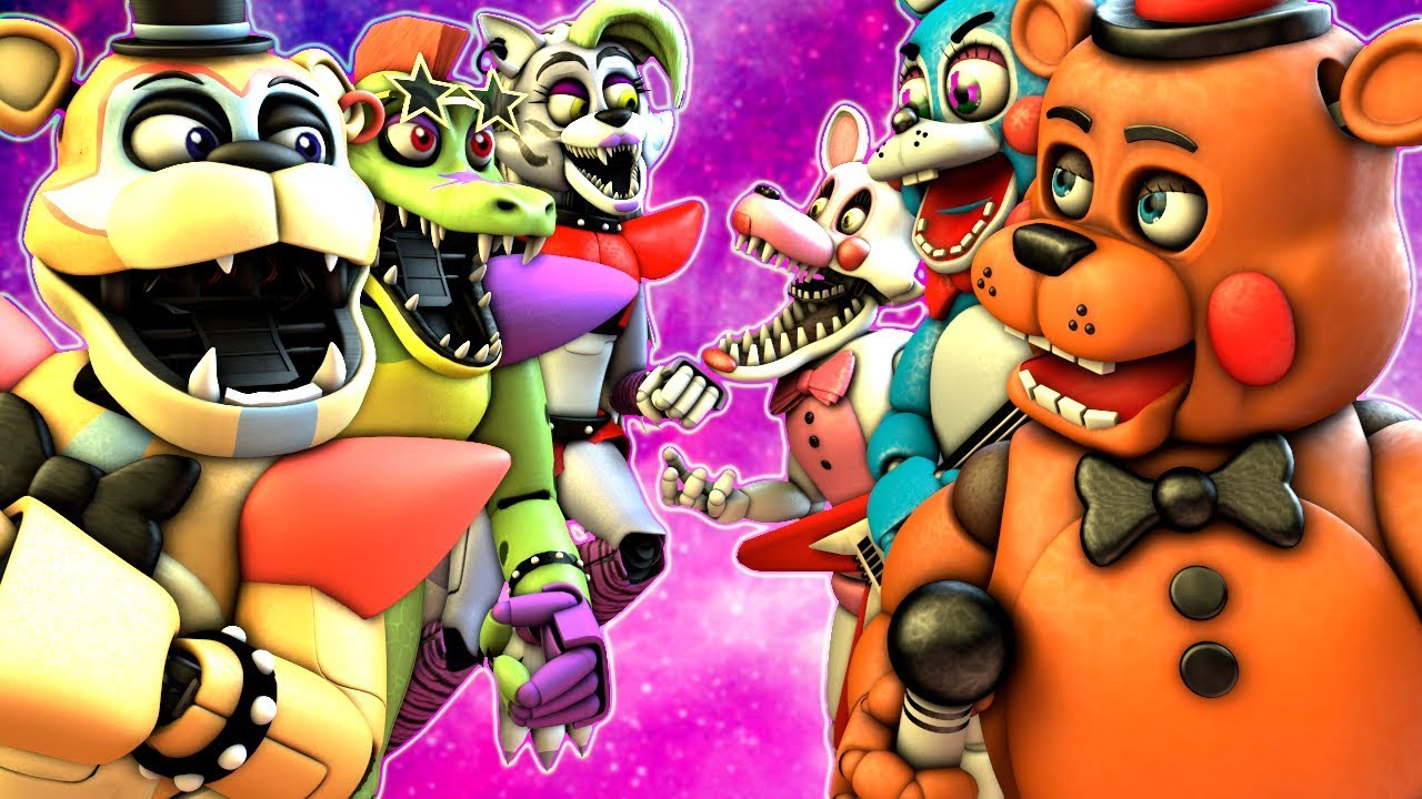 [SFM FNaF] Toys VS Security Breach