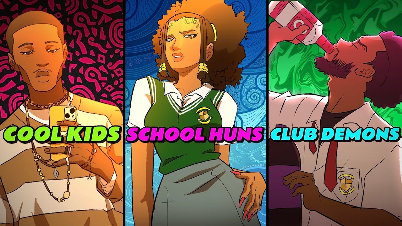 Types of school groups in africa (animated)