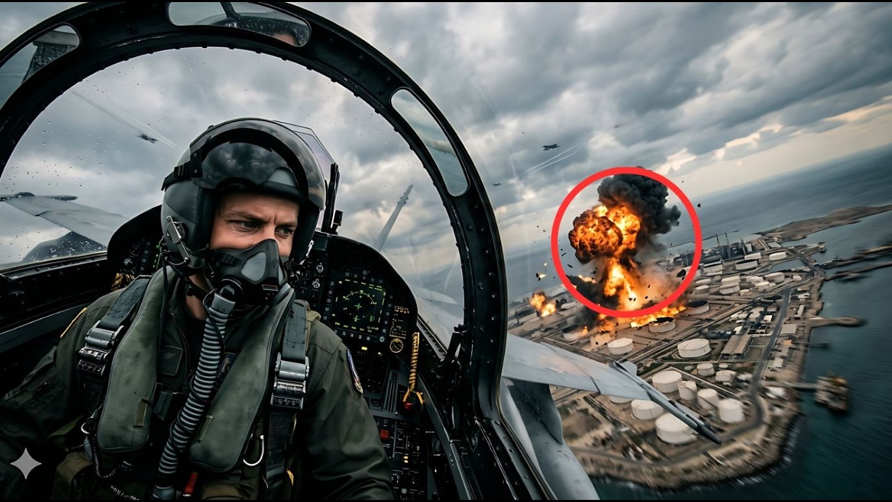 Опасность! Пилоты израильских F-16 господствуют в небе над Ближним Востоком.