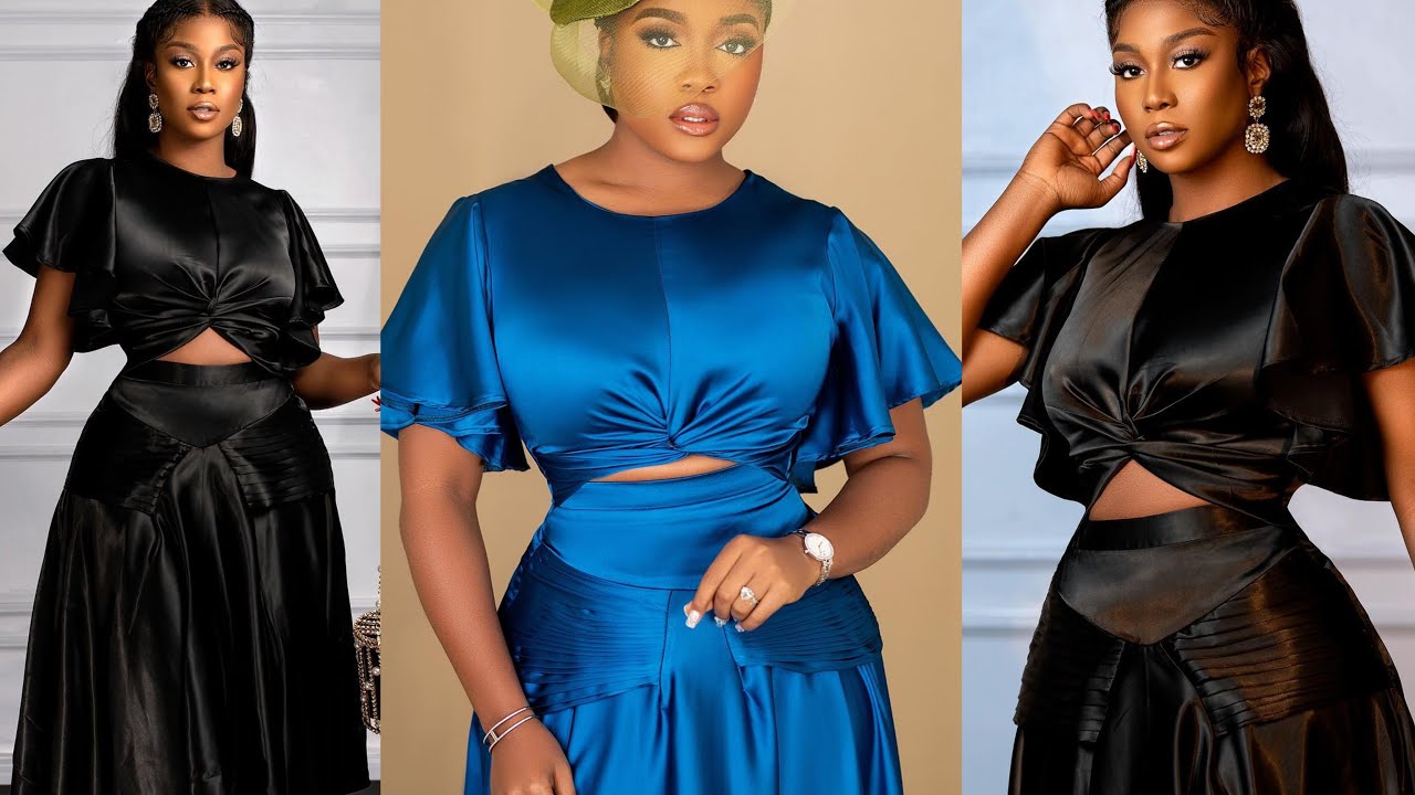 How to make an Elegant Twist Dress with Flutter Sleeve