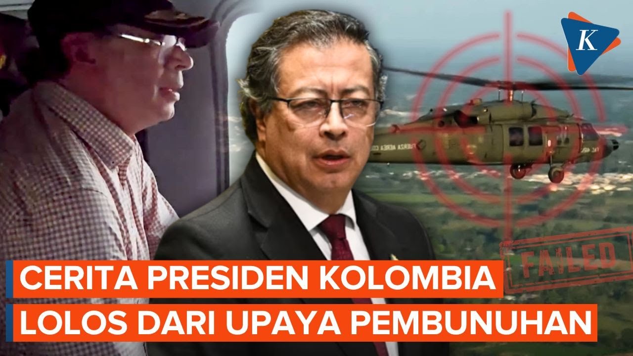 Kisah Presiden Kolombia Lolos dari Upaya Pembunuhan, Diincar Kartel Narkoba