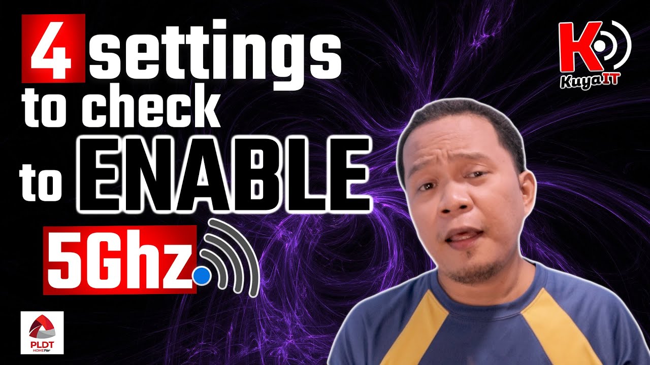 How to Enable 5Ghz WiFi on PLDT Home Fibr router | Fiberhome | Kuyait