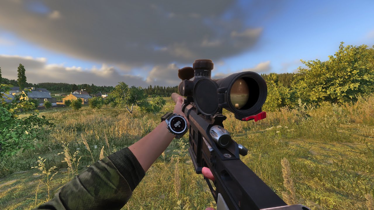 INCOMODANDO DE SNIPER NO FAMOSO MAPA DE CHERNARUS (ARMA REFORGER)