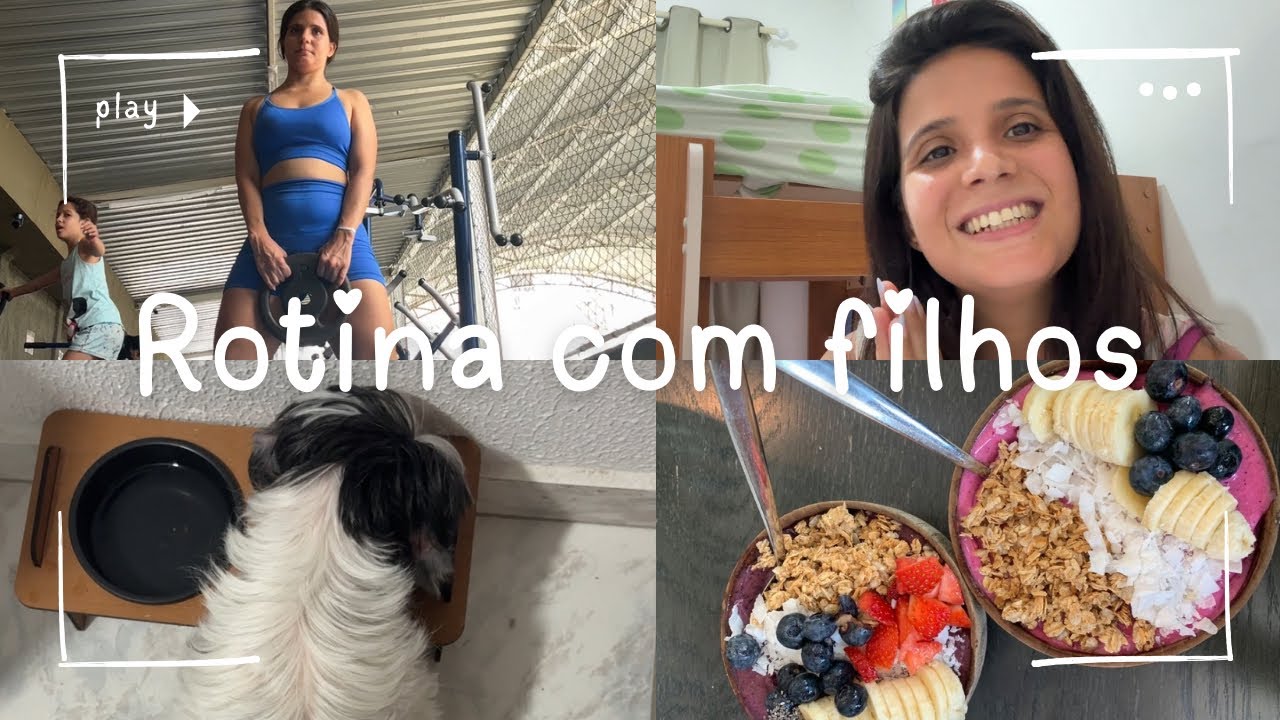 Nossa Rotina em Família – 2 Dias com os Filhos!- Paula Durão 