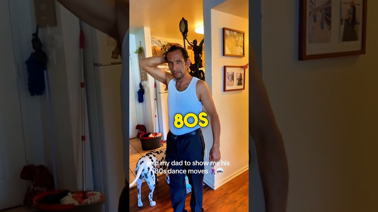 Asked Dad To Show His 80s Dance Moves 🕺