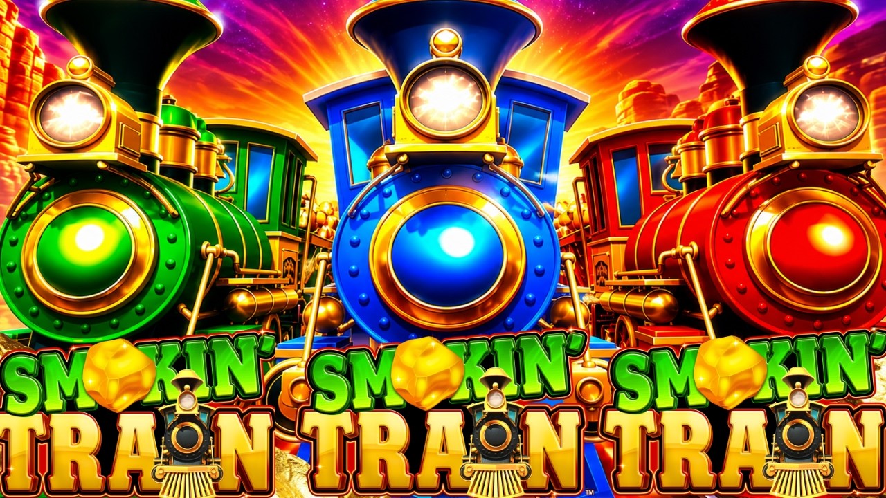 CHOO-CHOO!!!! BIG WIN! NUGGETS & MORE NUGGETS!! 🚂 SMOKIN&rsquo; TRAIN Slot Machine (BLUBERI)