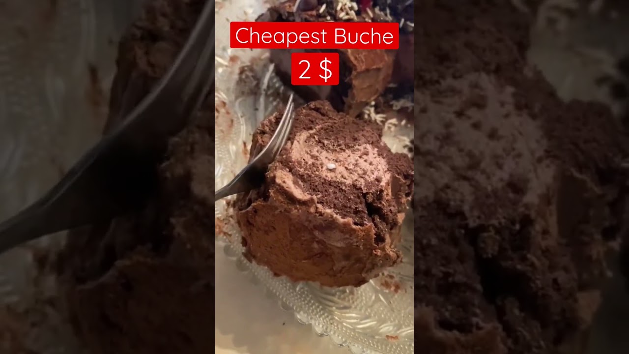 Cheapest Buch de Noel Only 2 $ #domo #cake #buchedenoel #christmas #song #christmas2022 #xmas #cheap