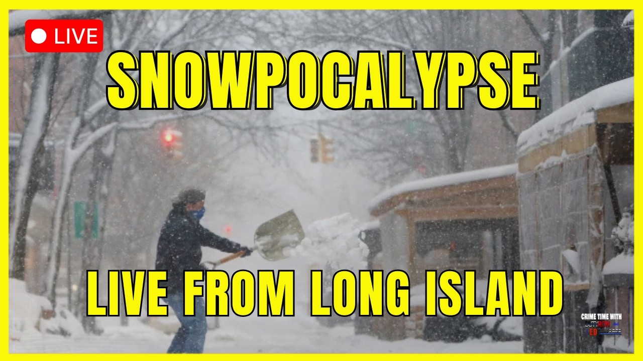 HISTORIC BLIZZARD LIVE — Whiteout Conditions Slam the East Coast