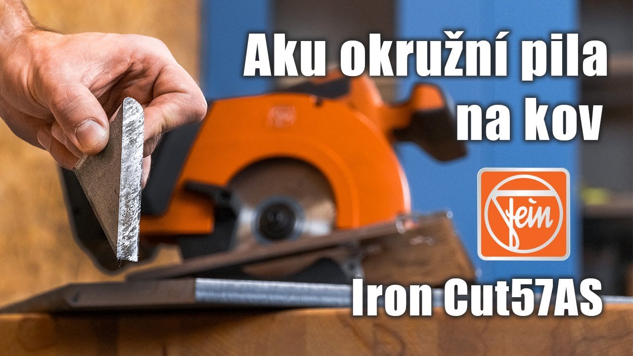 Jak jednoduše a přesně řezat železo? Aku okružní pila na kov Fein Iron Cut 57 AS