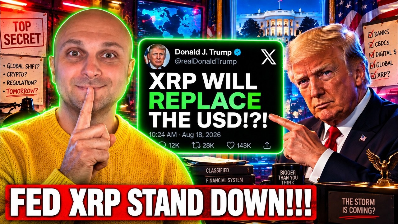 О БОЖЕ, XRP ЗАМЕНИТ ДОЛЛАР!?!? (ПРОТИВОСТОЯНИЕ XRP И ФРС!!!)