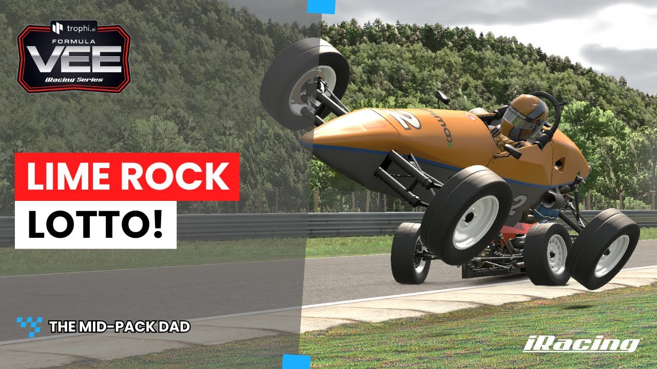 Трасса всегда побеждает | iRacing Formula Vee на трассе Lime Rock Park