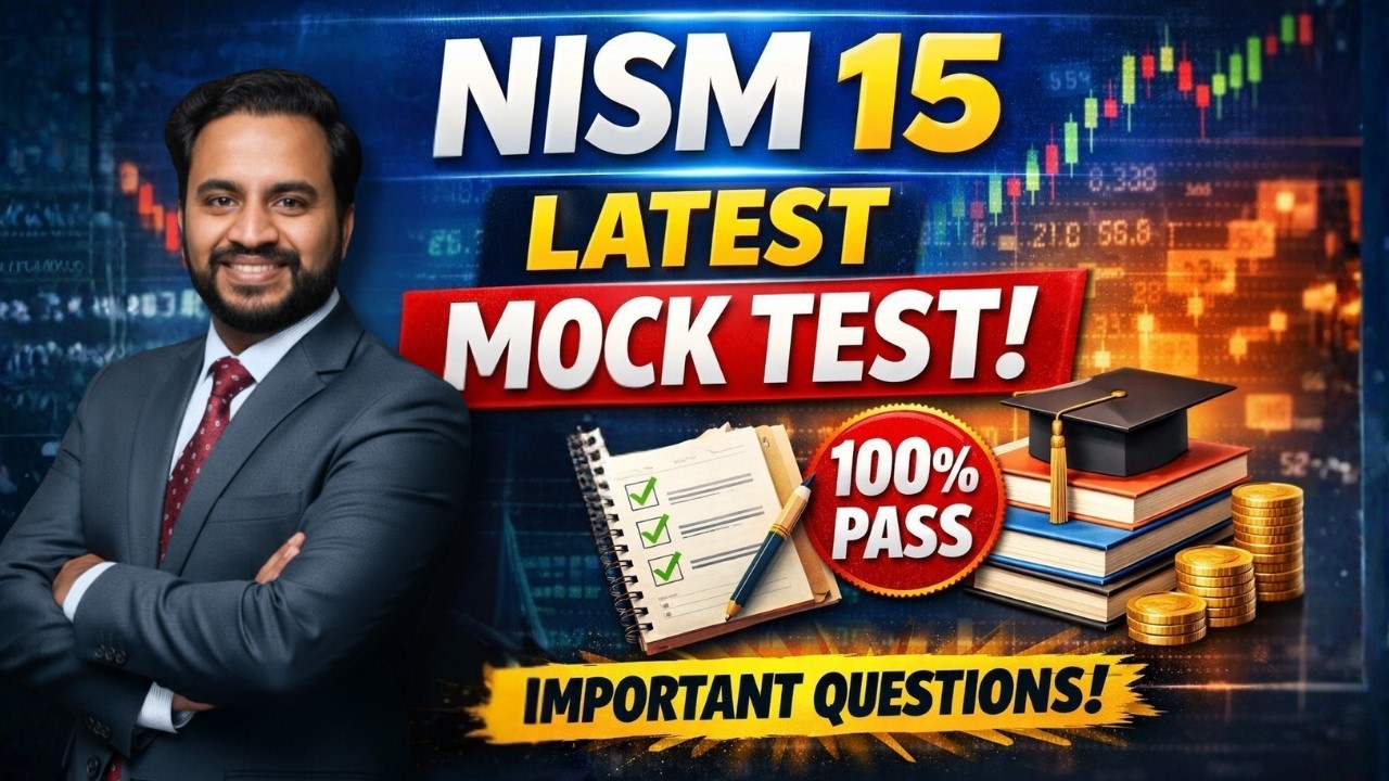 NISM Series XV Research Analyst Mock Test 2026 | 25 Most Expected Questions with Explanation
