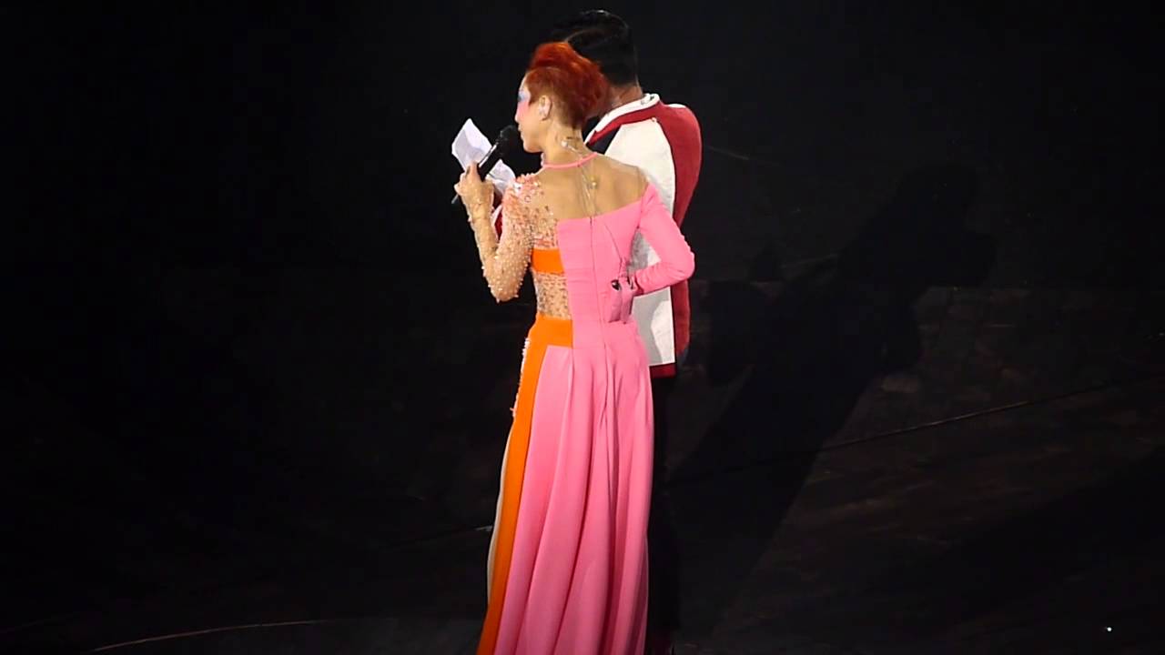 鄭秀文 古天樂 - 為你鍾情 @ 鄭秀文 Touch Mi 演唱會 2014-12-20
