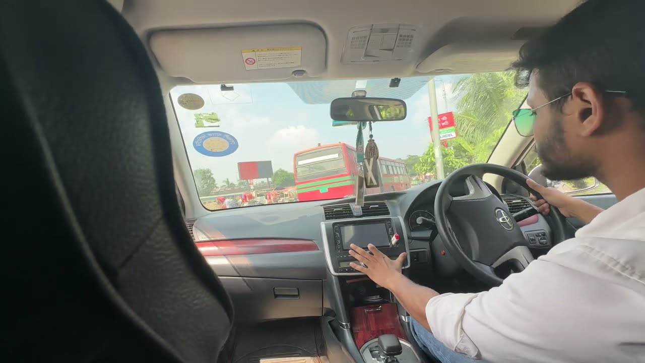 2012Toyota Allion  in fast lane
