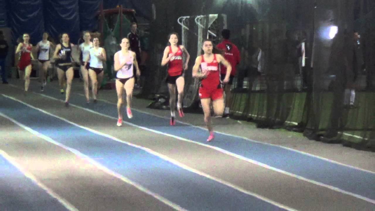 Erinn Stenman-Fahey winning 800m in Dome record for Youth  with 2:09.35