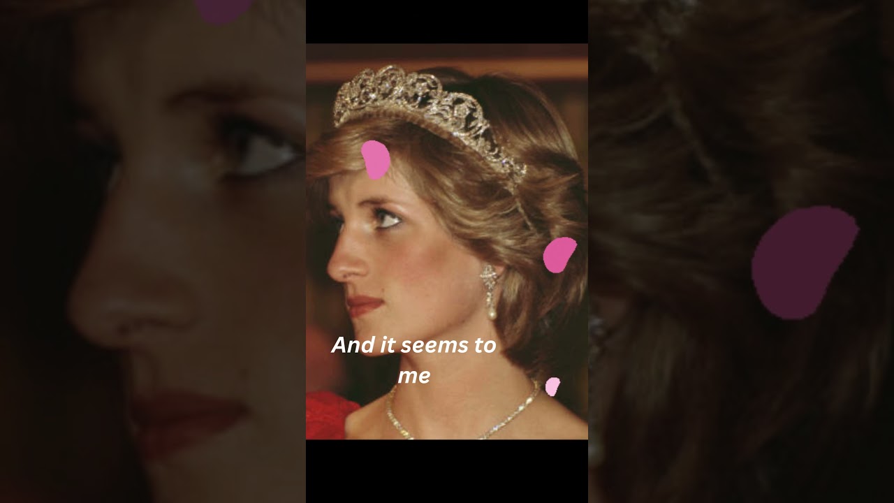 Goodbye England's Rose - lyrics - Princess Diana(1961-1997)#princessofwales#ukroyalfamily