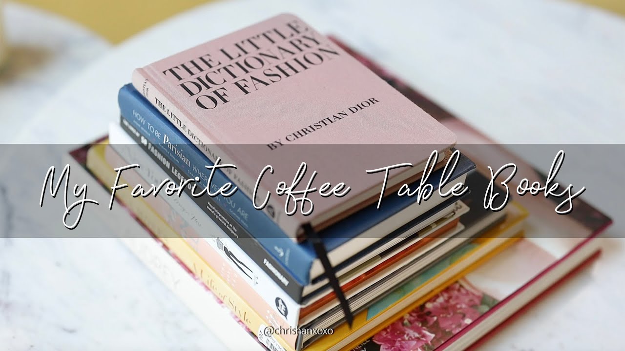 my favorite coffee table books | fashion, illustration & photography book collection review