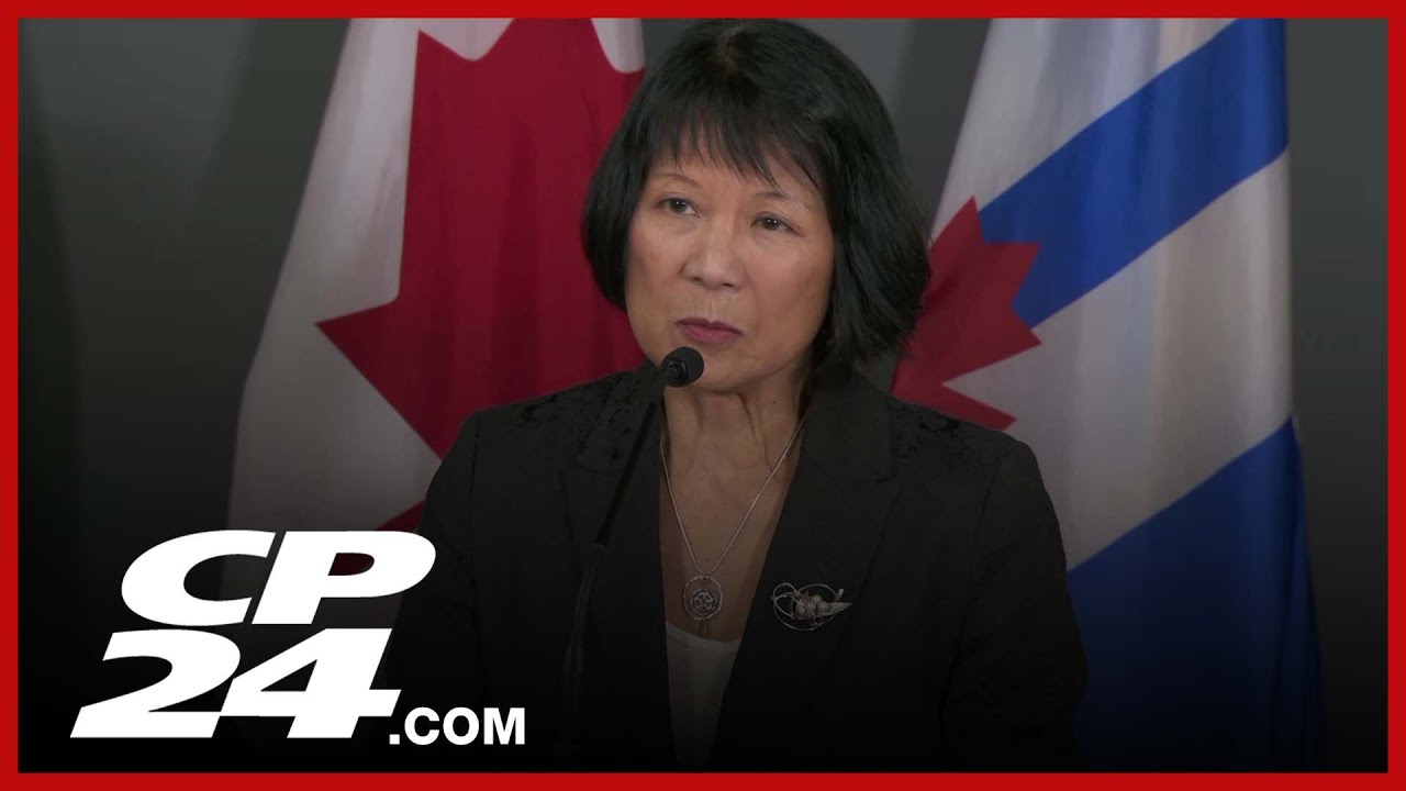 Mayor Olivia Chow answered questions on remaining Dundas street