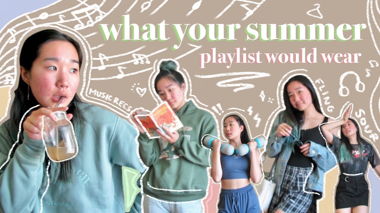 outfits based on your summer playlist | yesstyle lookbook 2021