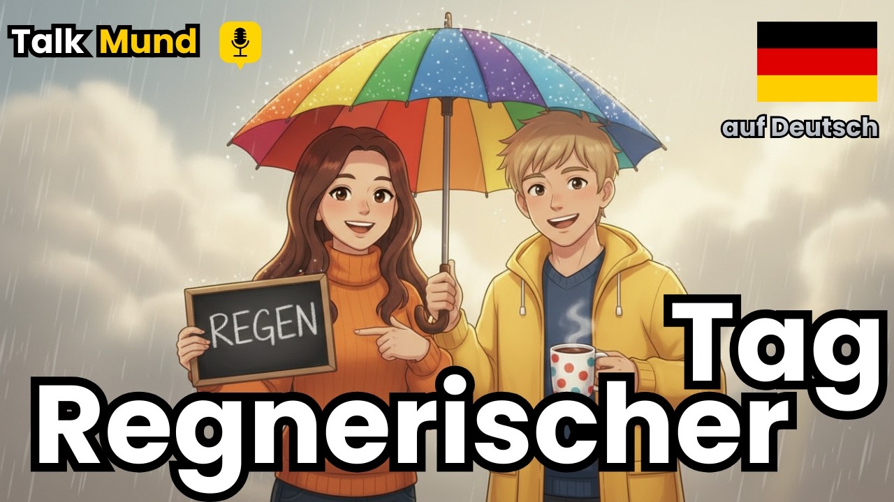 How to Talk about a Rainy Day in German | German Conversation Practice