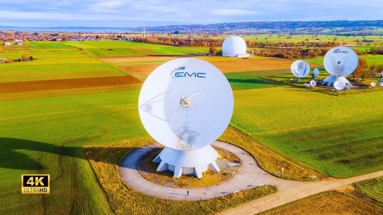 RAISTING: Bavaria's Hidden Satellite Gateway | Cinematic 4K Drone