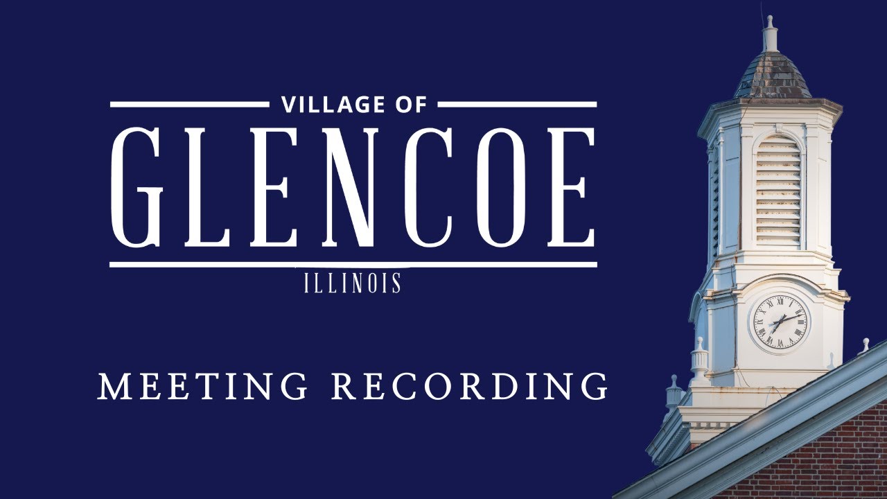 Village of Glencoe, IL | Finance Committee | January 13, 2026