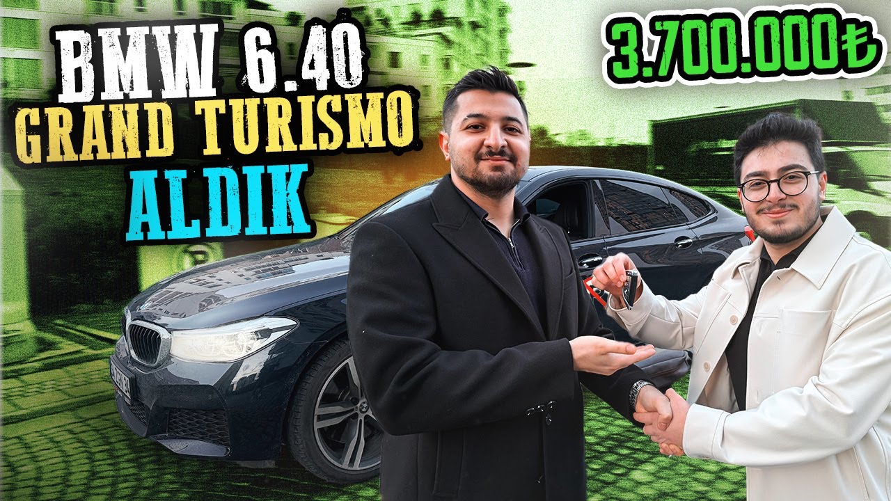 BMW 6.40 GRAN TURİSMO ALDIK ! 3.700.000 TL